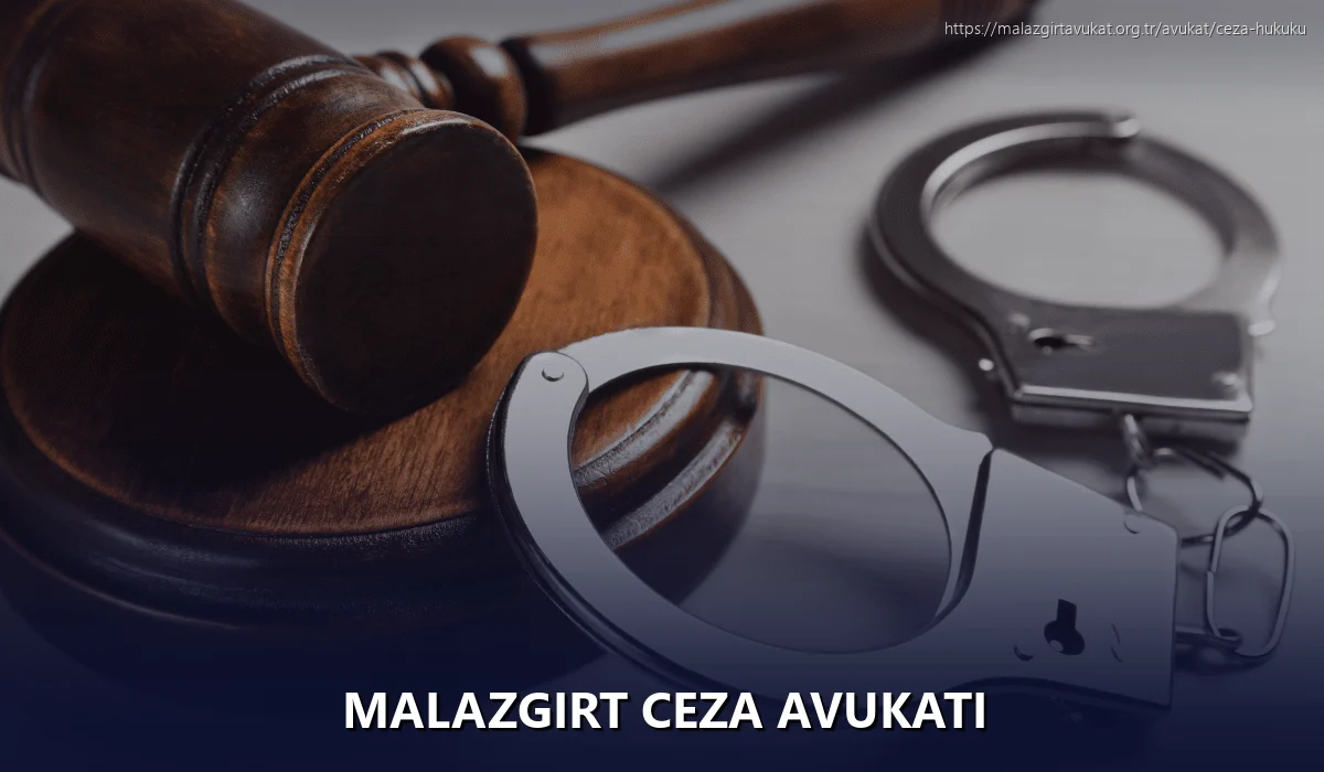 Malazgirt Ceza Avukatı